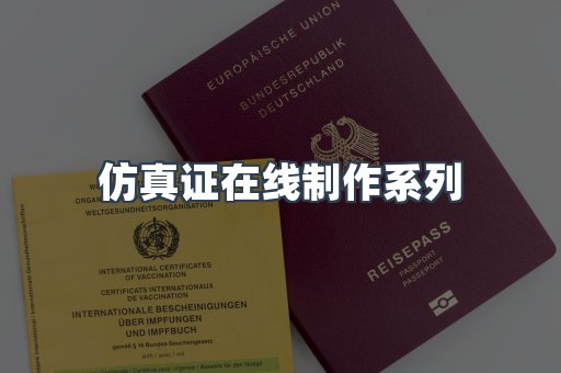 仿真证在线制作系列